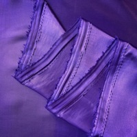 Атлас - сатин (100 г/м.п) фиолетовый №8 ширина 150 см